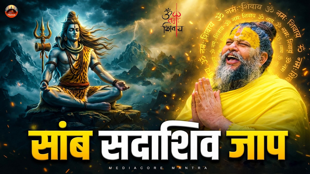 Sambh Sada Shiv Jaap | साम्ब सदा शिव महामंत्र 108 | Samb Sada Shiv mantra #premanandjimaharaj