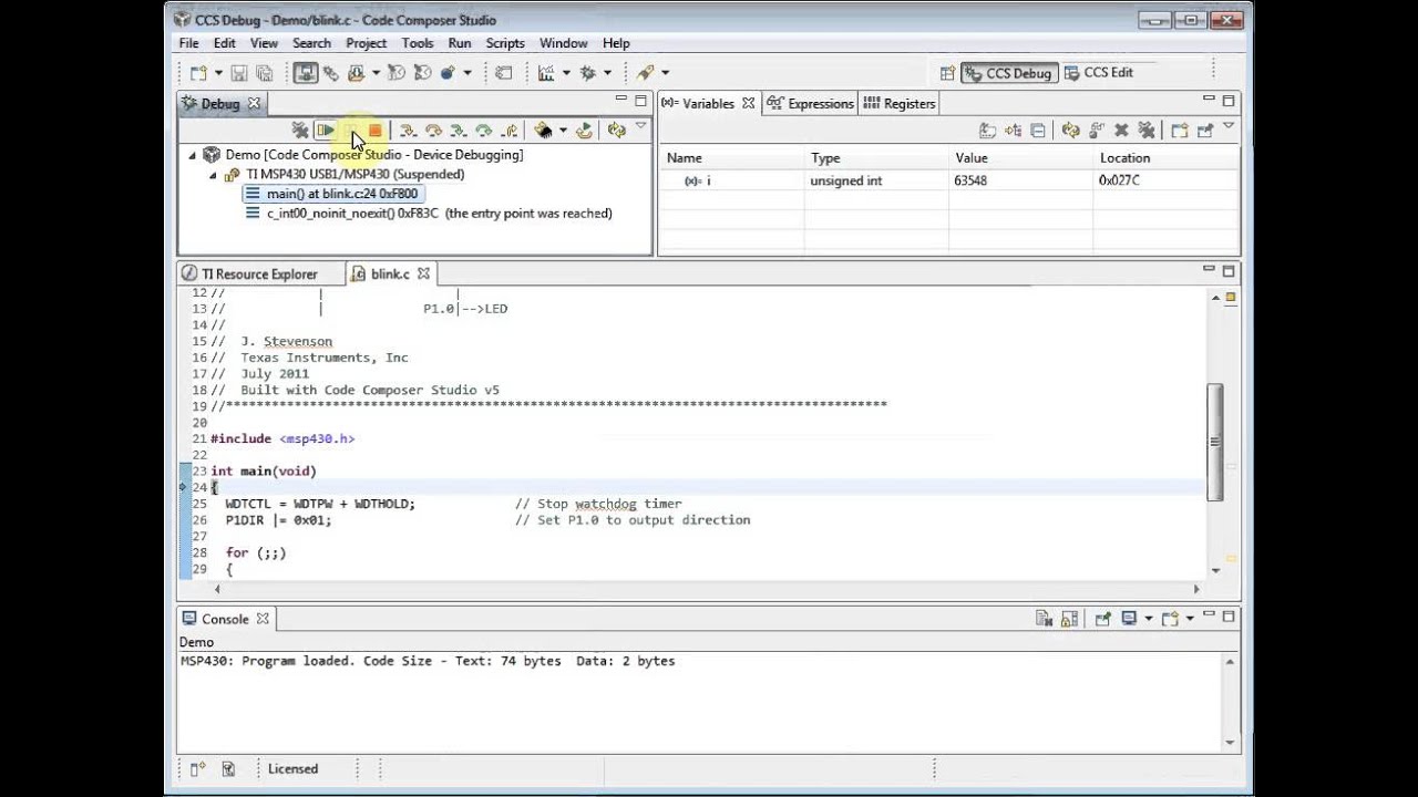 Getting Started with Code Composer Studio v5