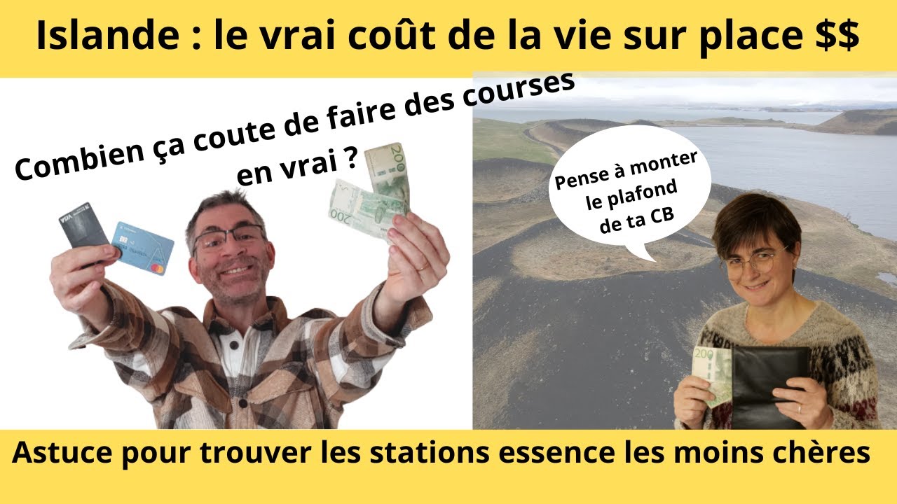 Combien ça coûte de faire les courses en Islande ? et une astuce pour faire des économies