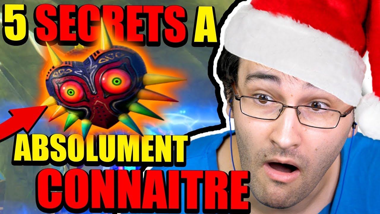 5 SECRETS QUE VOUS DEVEZ CONNAITRE DANS ZELDA BREATH OF THE WILD EXPERT (TUTO FR) #411