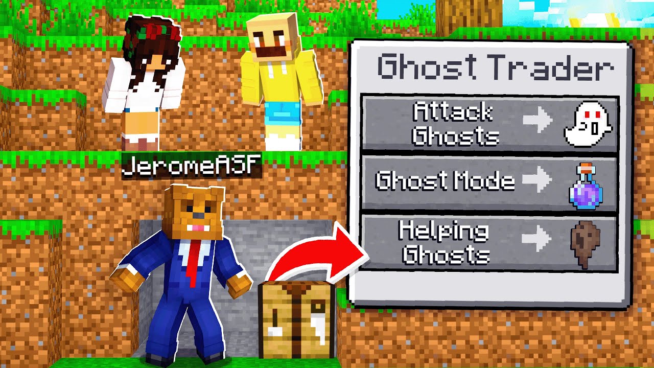 Minecraft Manhunt, но я призрак!