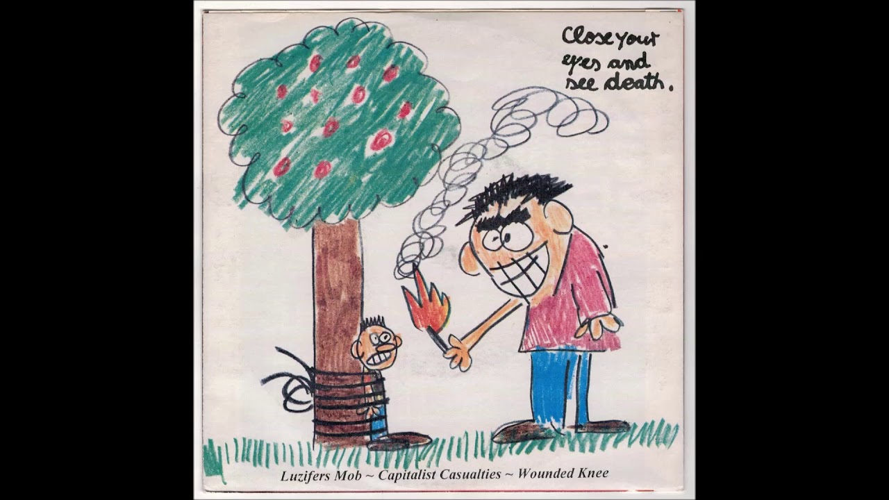 V.A. - Close your eyes and see death - Split 7