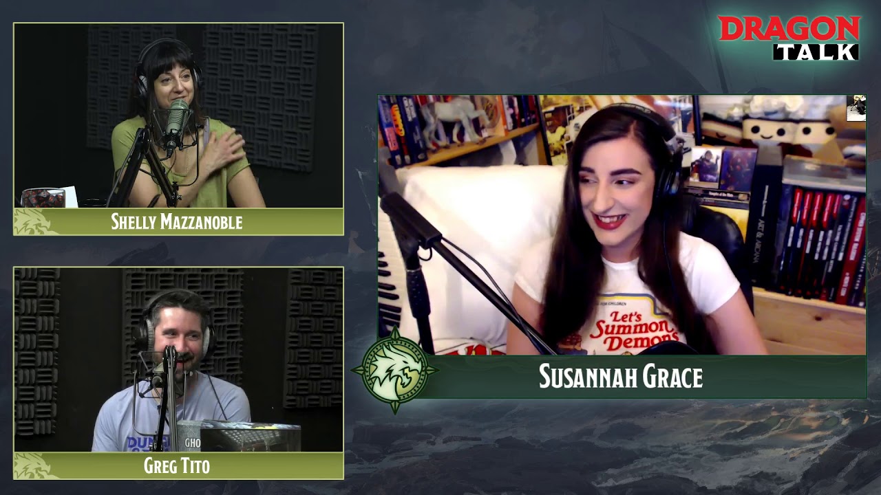 Dragon Talk: Susanah Grace, 6/14/19