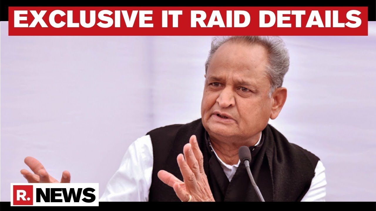 Rajasthan Govt Crisis: IT Dept Raids Ashok Gehlot's Aides, Dubious Transactions Under Lens