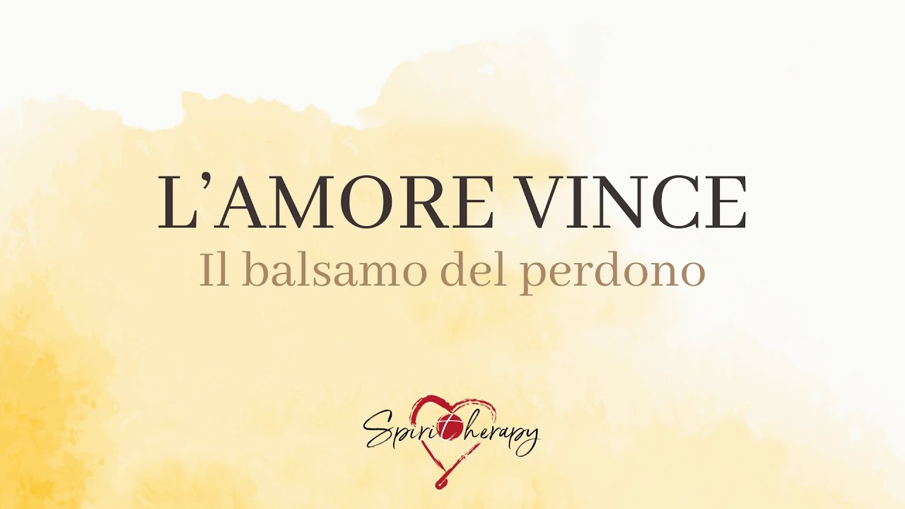 Chiara Amirante "L'Amore Vince - Il balsamo del perdono"