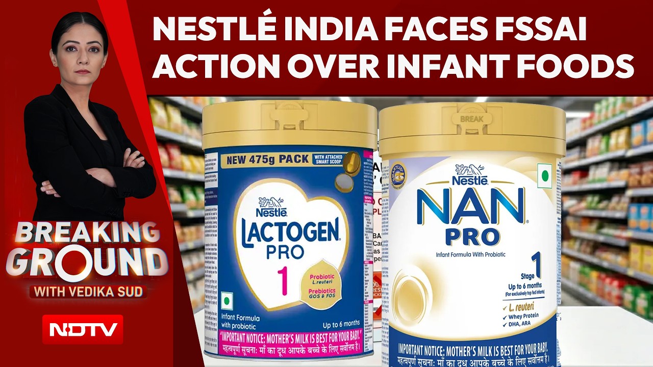 Nestle India грозят 3 иска из-за заявлений о детском питании и некачественных образцов | #NDTVLif...