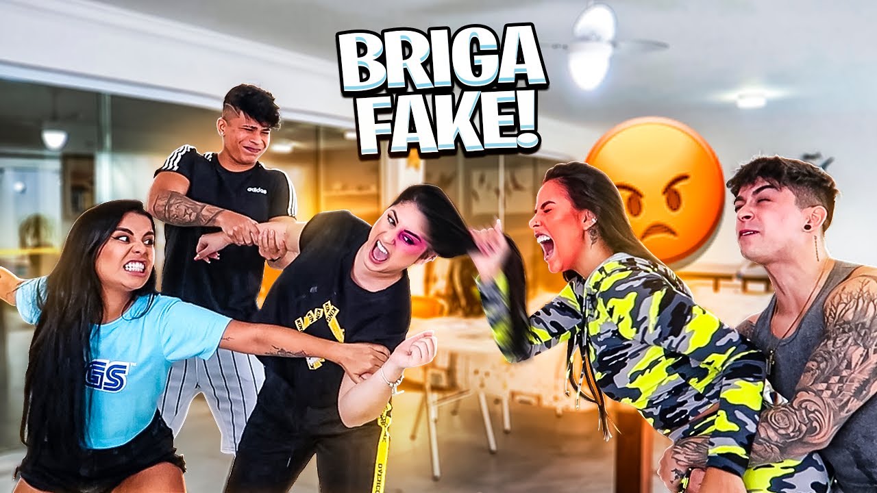 BRIGAMOS NA FRENTE DE TODOS NA MANSÃO!! **DEU RUIMMM**