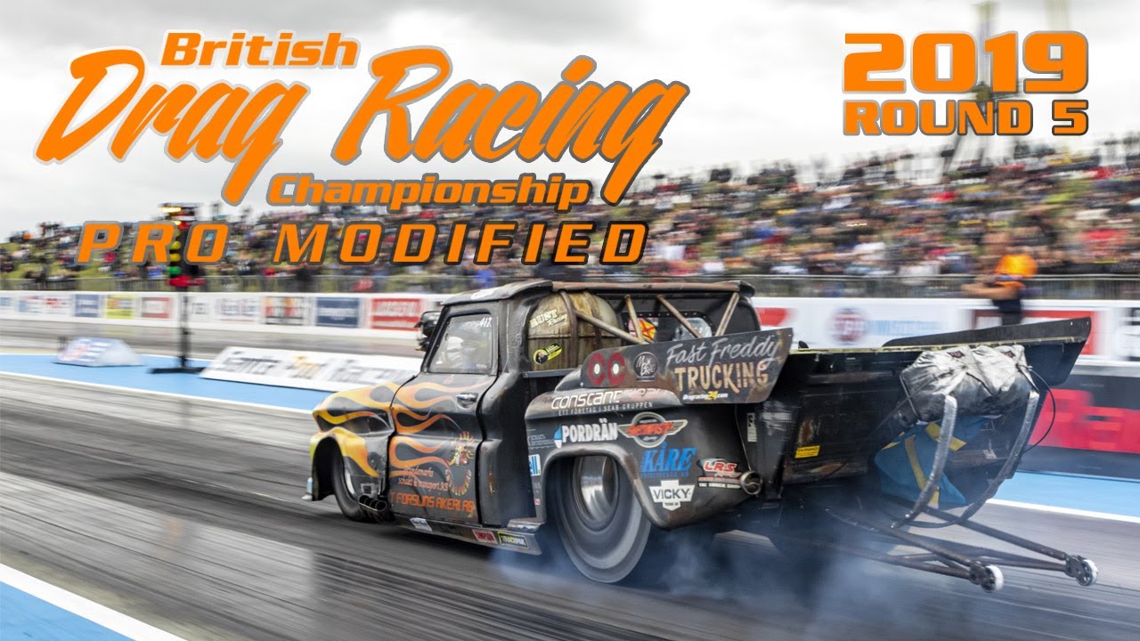 Drag Racing Pro Mod Championship UK Round 5 2019 - Santa Pod Raceway