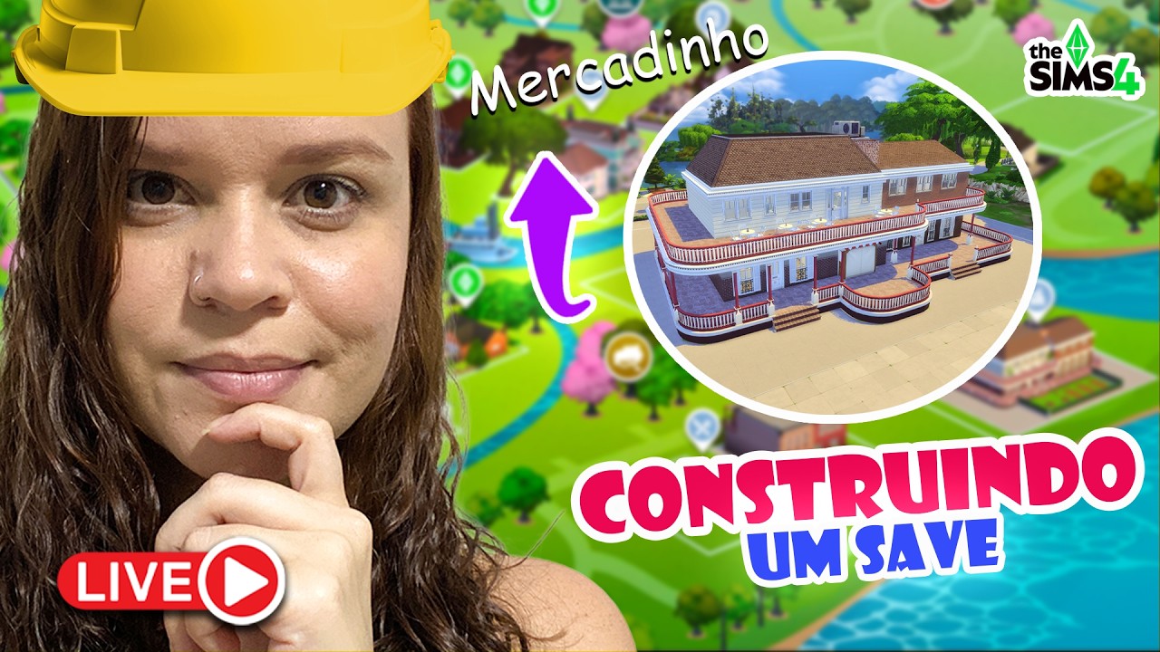 CONSTRUINDO UM SAVE DO ZERO: Finalizando o mercadinho e construindo mais comércios!  🛠️