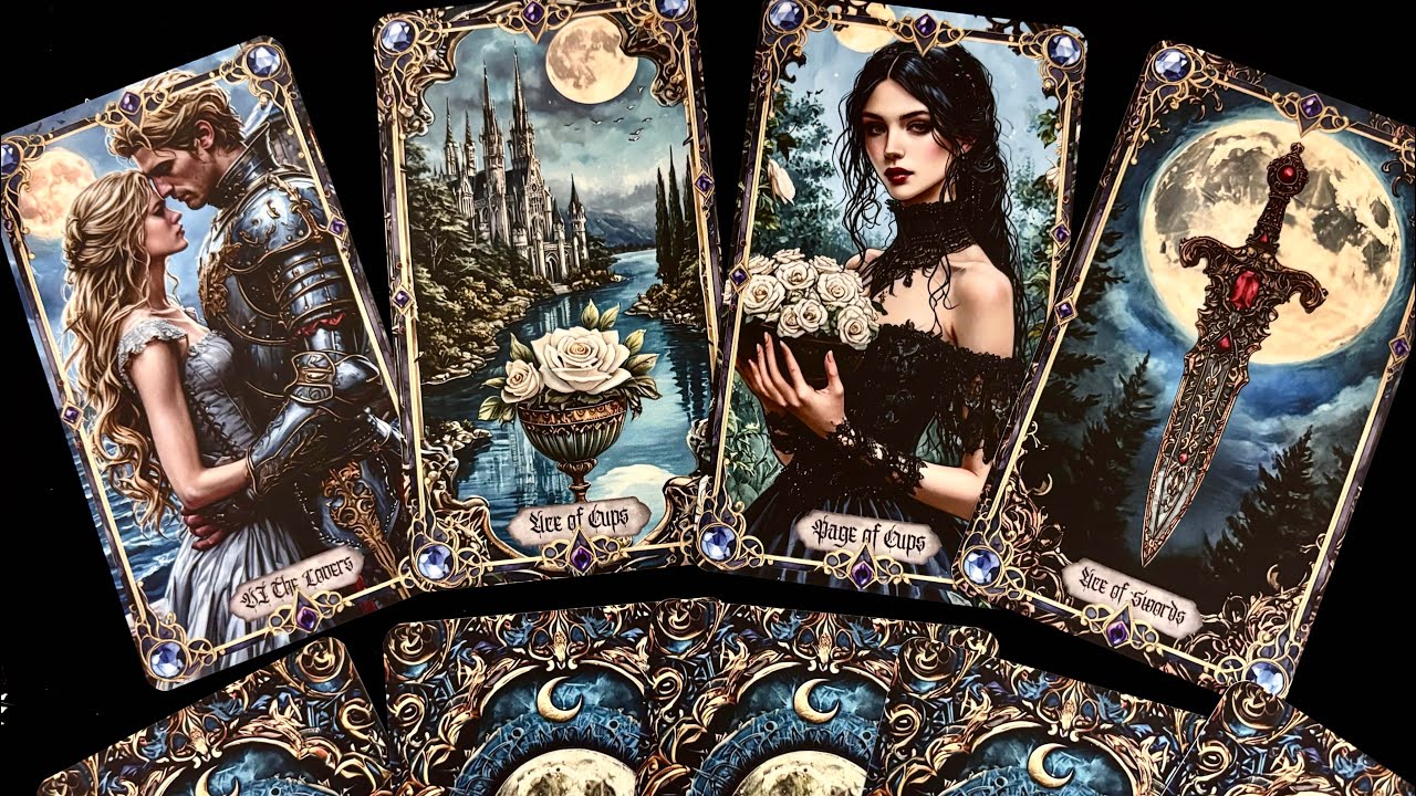 Обзор колоды &laquo;The Dark Gothic Vampire Tarot&raquo; 🥀🖤🥀 Тёмное Готическое Таро Вампиров🥀🖤🥀