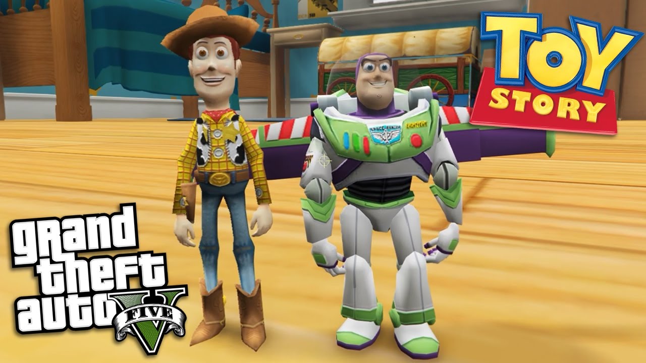 GTA 5 Mods - TOY STORY'S 