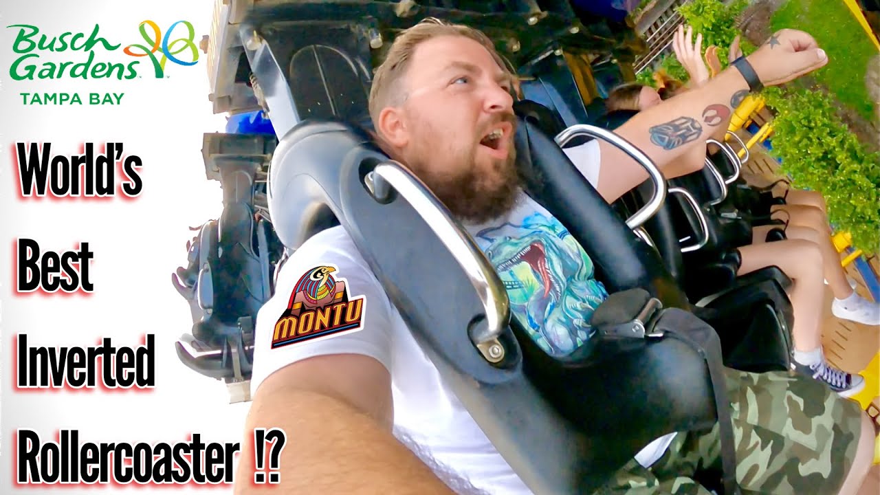 MONTU | Busch Gardens Tampa - World’s BEST Inverted Rollercoaster!?