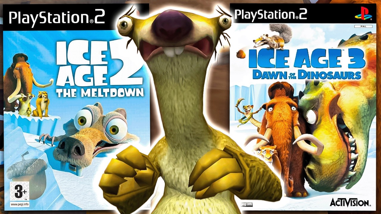 Los JUEGOS de la Era de Hielo para PS2 eran LEGENDARIOS