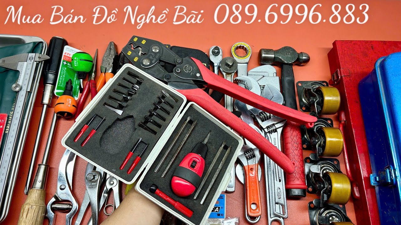 Đồ Nghề Bãi Tuyển Chọn Nhật, Mỹ, Đức,… [Clip 98 - 089.6996.883]. Hand tools, japan, usa, germany
