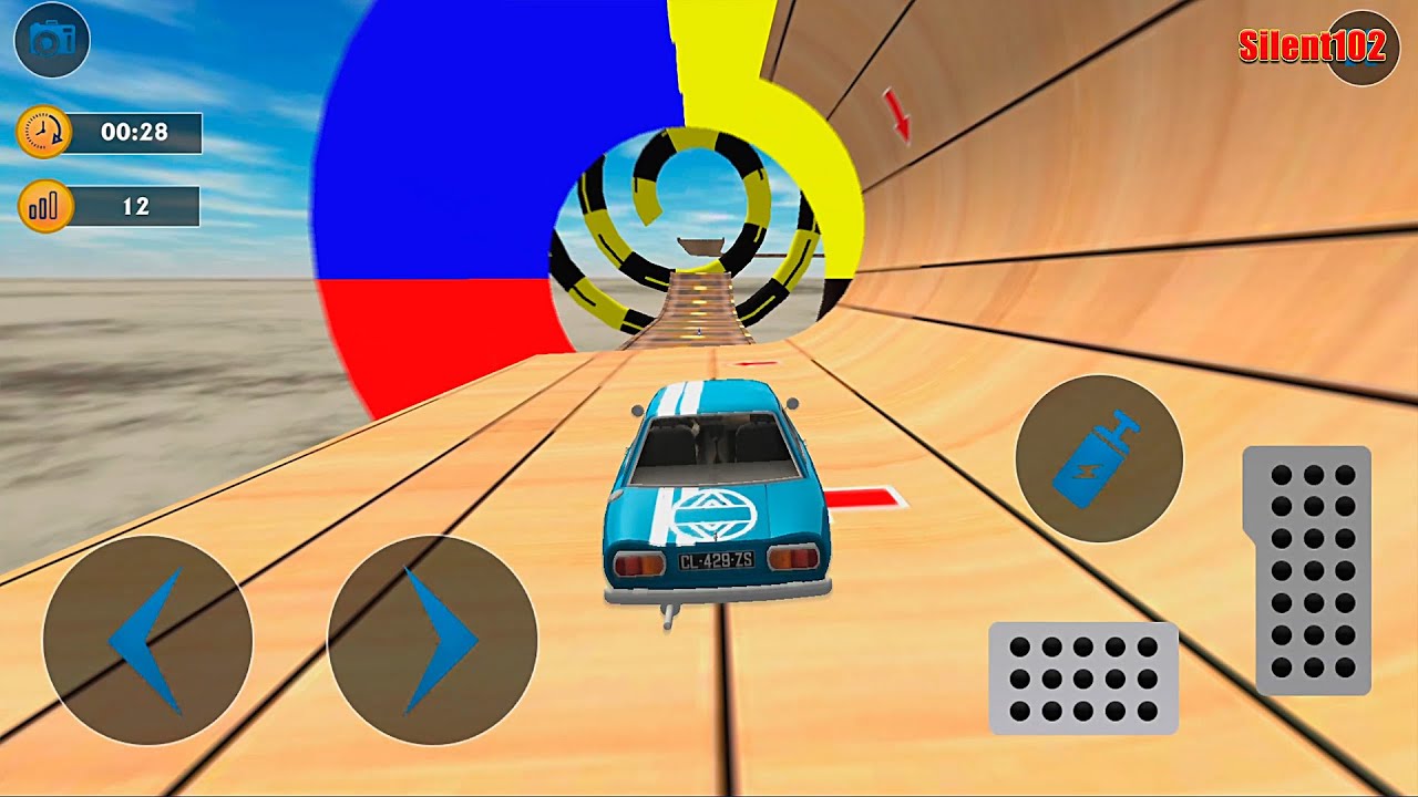 Classics Car Stunts - Mega Ramp Stunt Car Games 3D #2 - Android Gameplay
