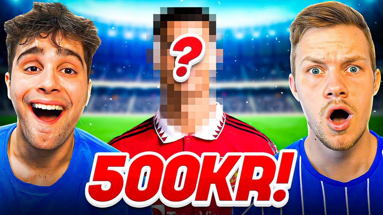 GÆT FODBOLDSPILLEREN ELLER GIV 500KR!
