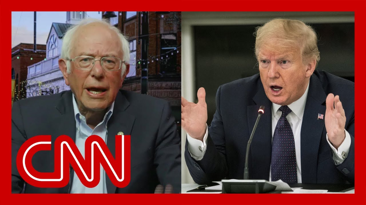 Bernie Sanders says Trump is trying to deflect from these two things