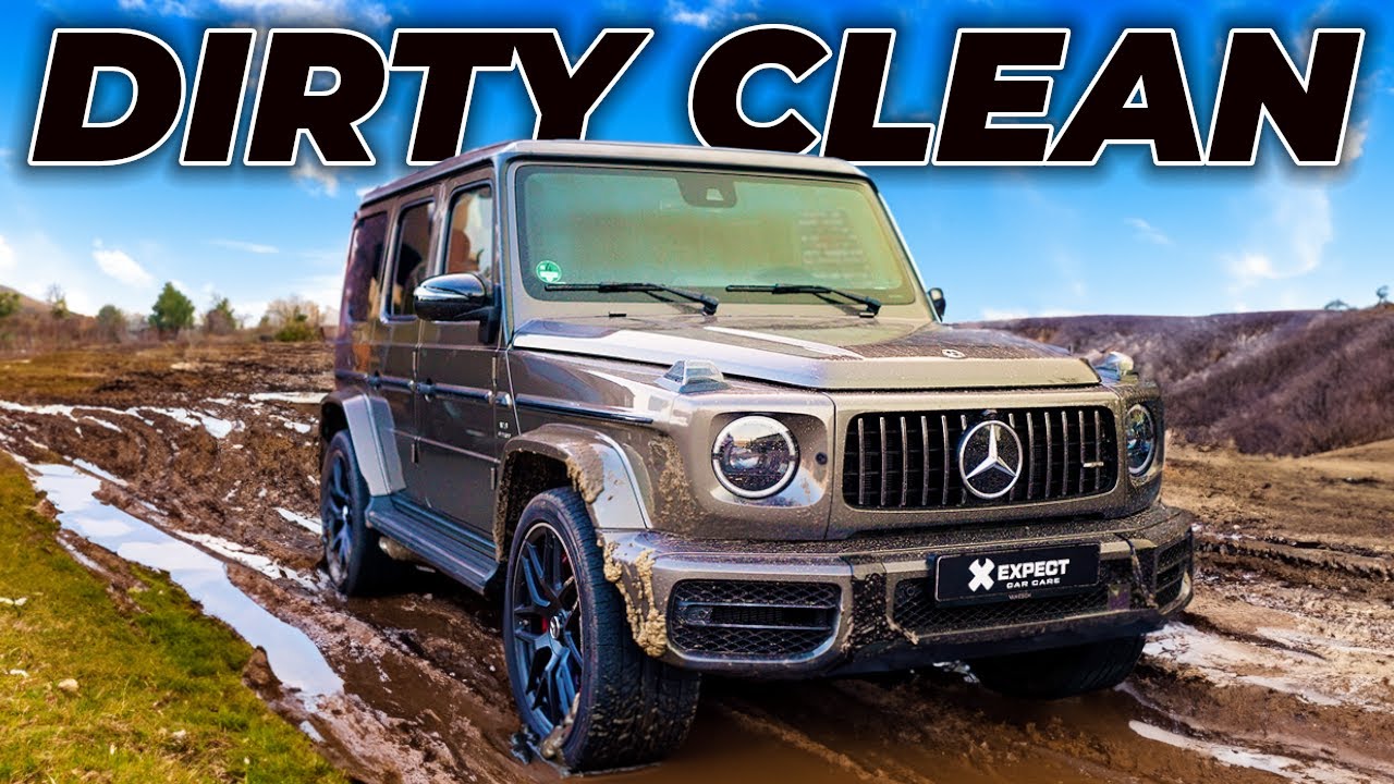 Cleaning DIRTY G63 AMG after Reviewing it
