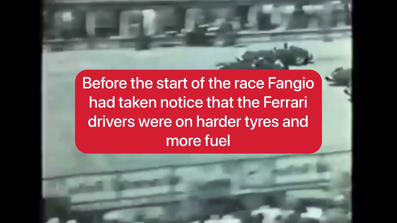 Juan Manuel Fangio&rsquo;s god mode drive German GP 1957