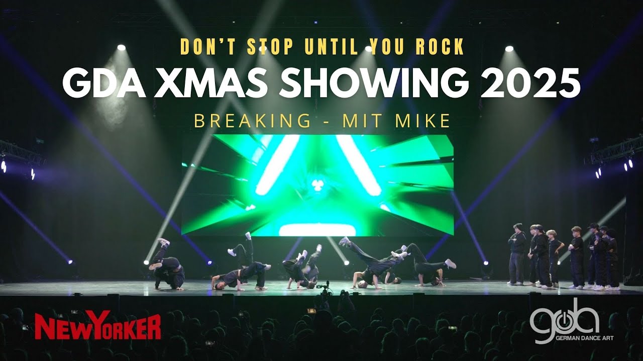 GDA Christmas Showing 2025 - DON'T STOP UNTIL YOU ROCK - Breaking Ü12J mit Mike