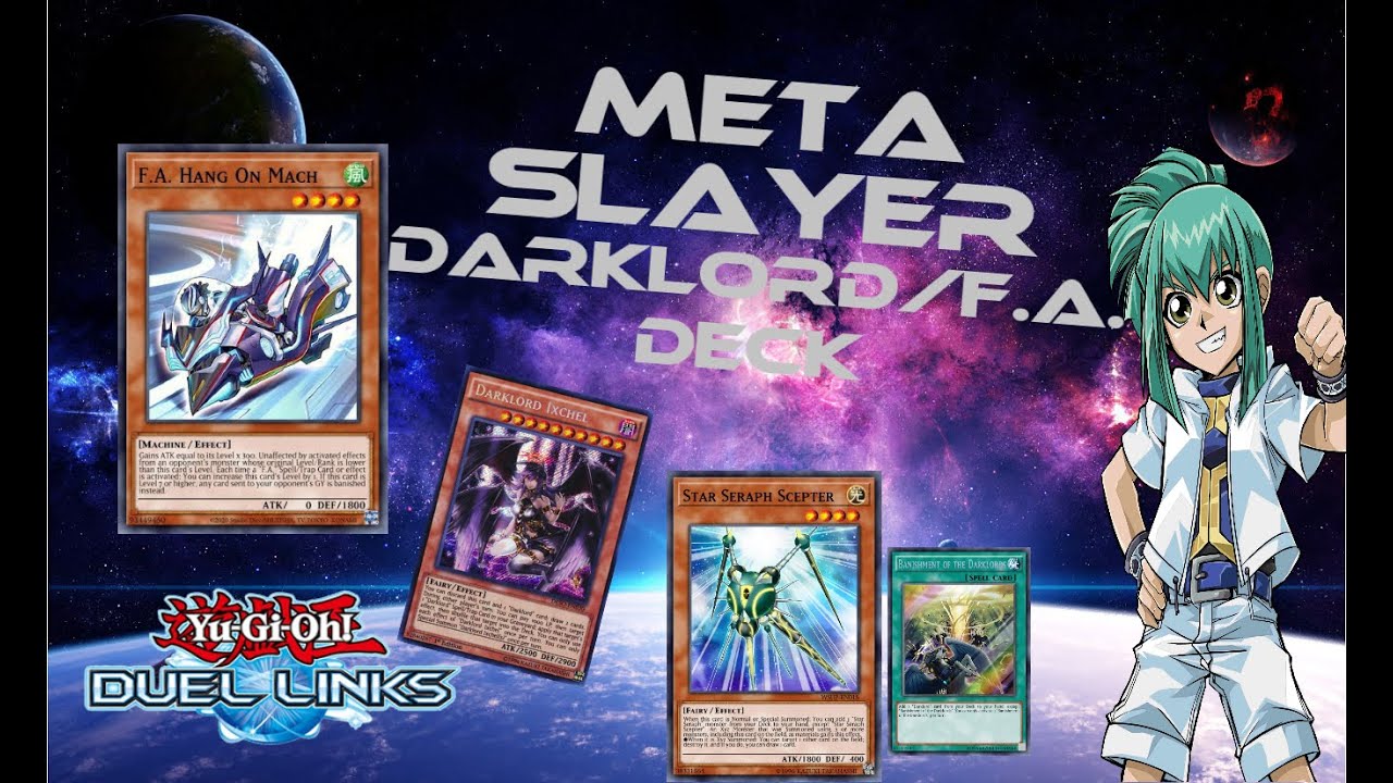 Yu-Gi-Oh! Duel Links: Darklord/F.A./Star Seraph Deck Combo