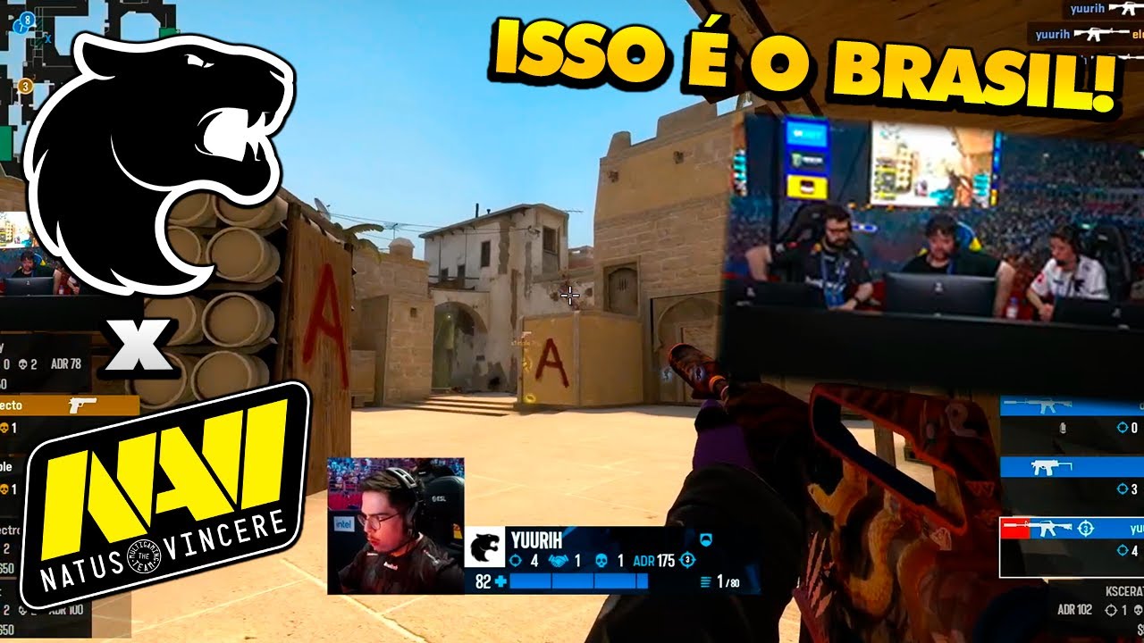 O BRASIL FEZ O S1MPLE TREMER! FÚRIA ATROPELA NAVI! MELHORES MOMENTOS FURIA VS NAVI - MAJOR RIO