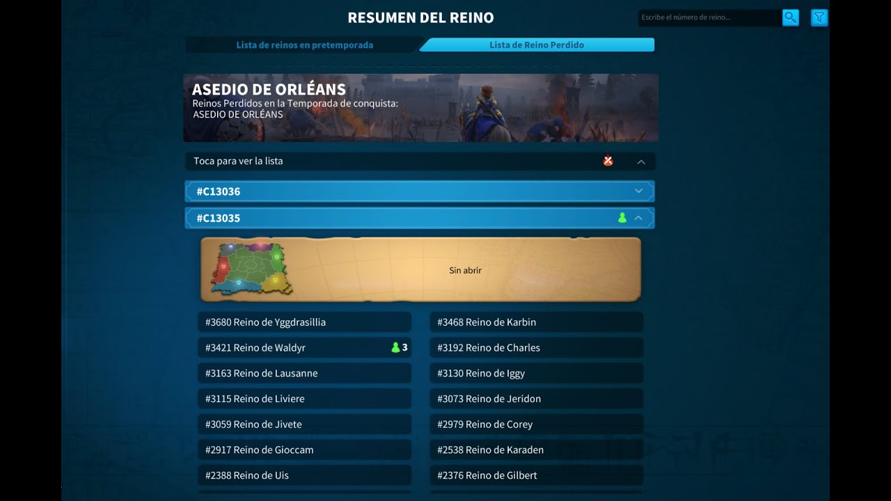 Así es el KvK de Orleans ⚔️ Mapa, Emparejamiento y Claves | Rise of Kingdoms
