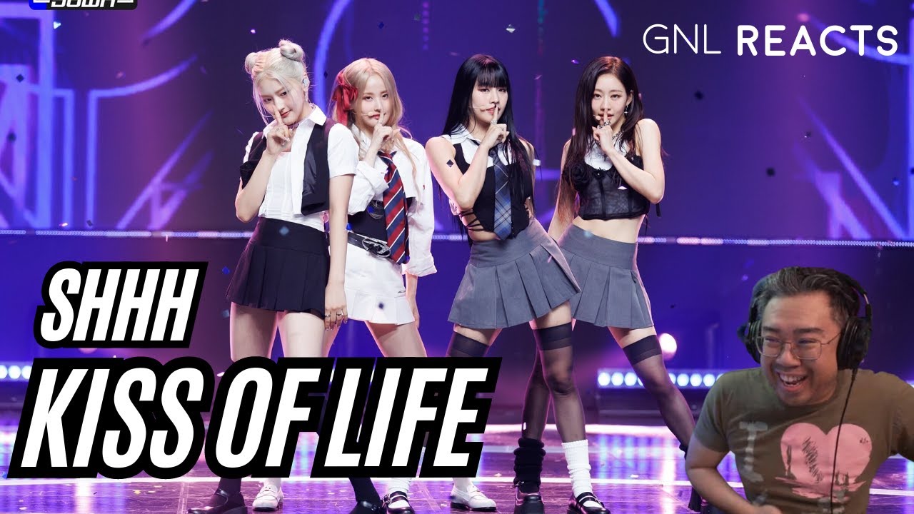 KISS OF LIFE PERFORMING 'SHHH' AT MCOUNTDOWN || GNL REACTS