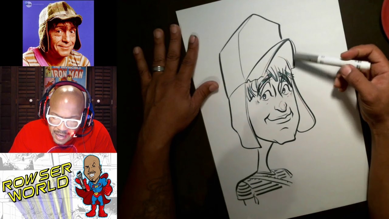 Como Dibujar Caricaturas - El Chavo Del Ocho
