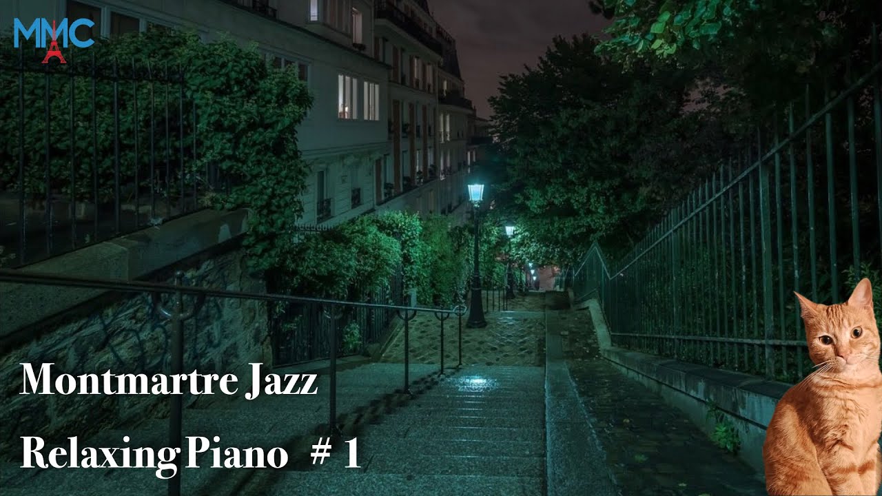 Paris Montmartre Relaxing Jazz Piano with Lulù