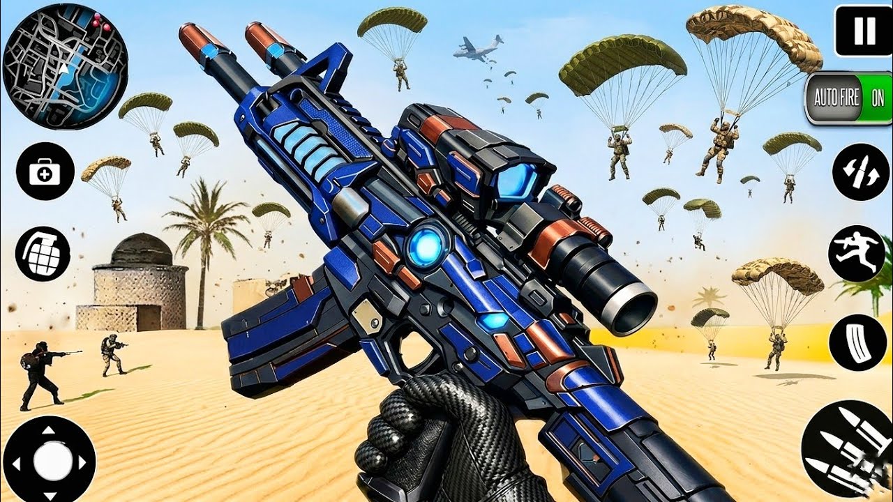 Banduk Games 3D - FPS Robot Gun Shooting Game - Gun Game 3D - Banduk Wala Game - Android GamePlay