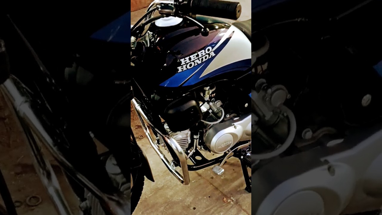 Done ✅ Full Restoration Hero Honda passoin plus || SLD BIKE POINT HYDERABAD KARNATAKA