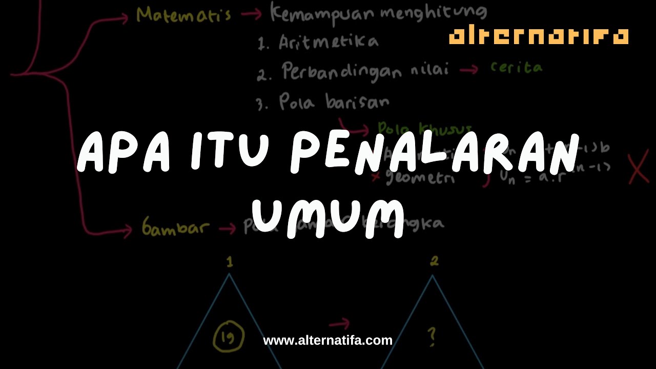 Apa Itu Penalaran Umum | Skolastik | Alternatifa