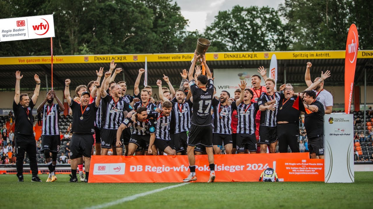 VfR Aalen triumphiert im DB Regio-wfv-Pokal 2023/24