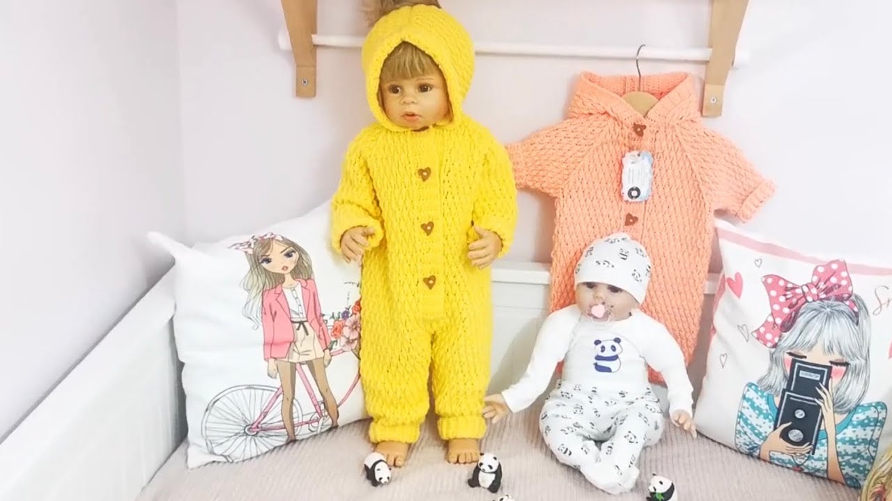 KOLAY TIĞ İŞİ BEBEK TULUMU NASIL ÖRÜLÜR (1 YAŞ) #knitting #crochet #handmade #örgü #baby