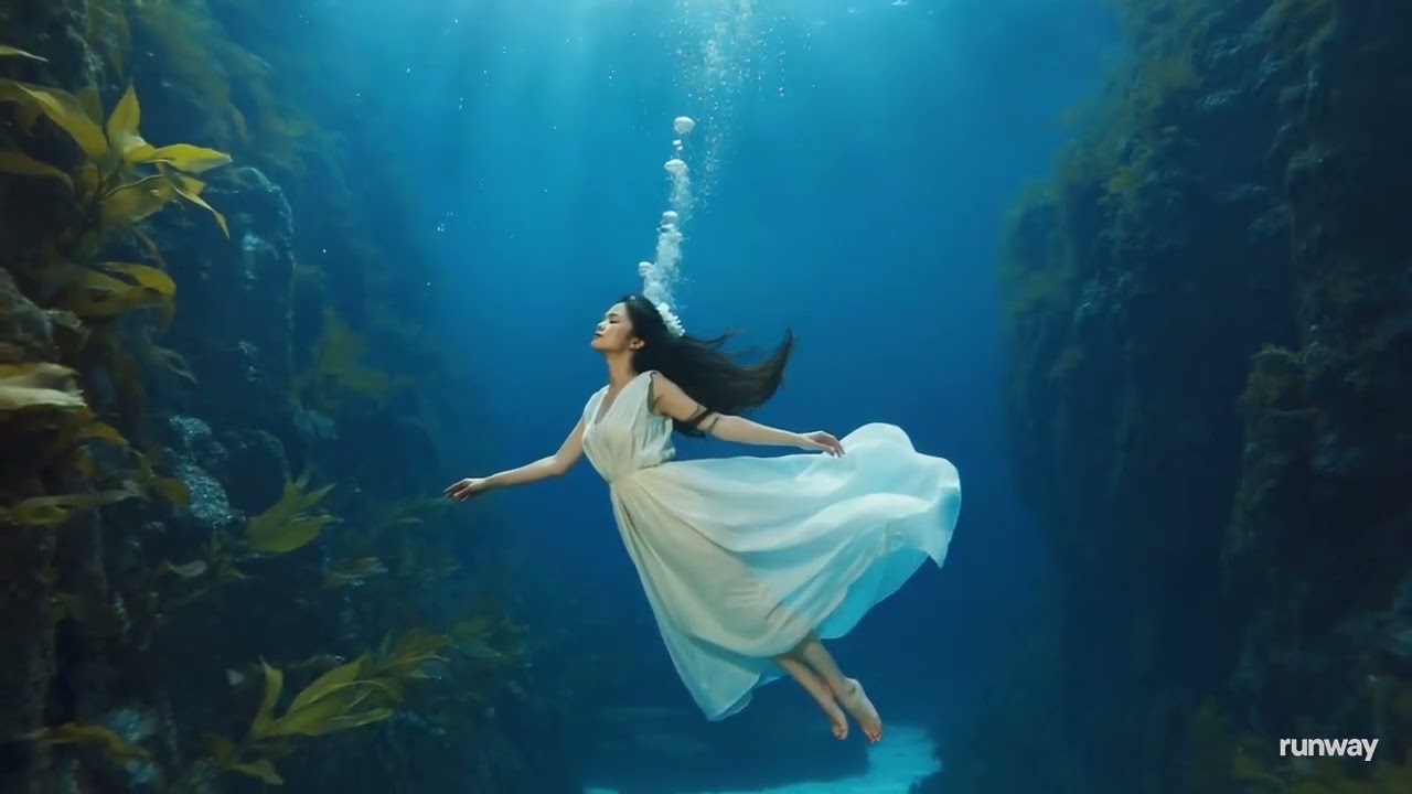 Hlubina – AI píseň o úniku z reality | Elektro balada v podmořské náladě 🌊