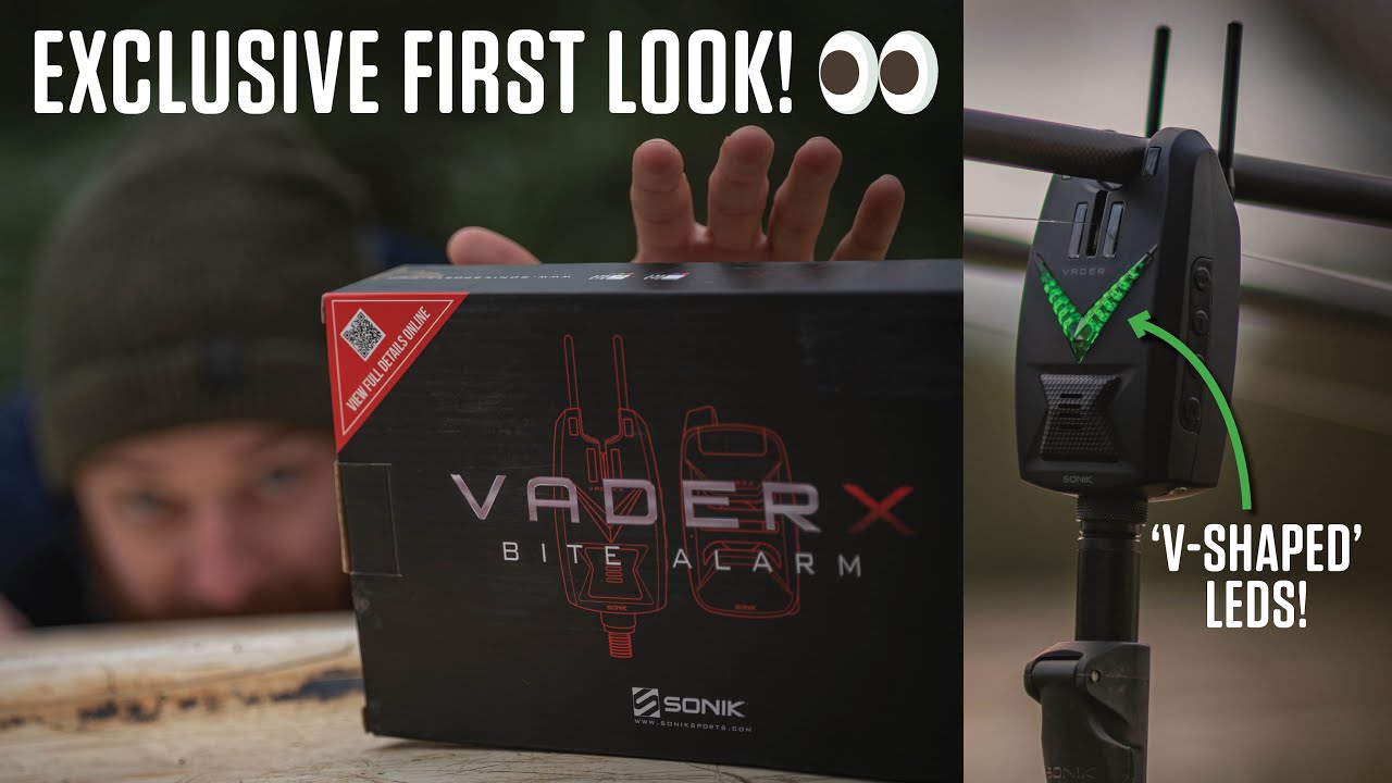 FIRST LOOK 👀  Sonik's NEW VaderX Bite Alarms UNBOXING