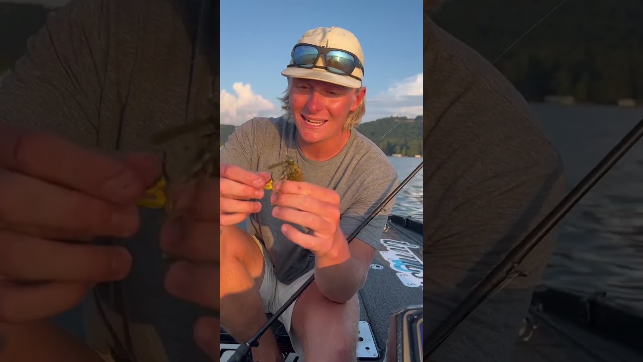 Giant bass on the Yama Craw.