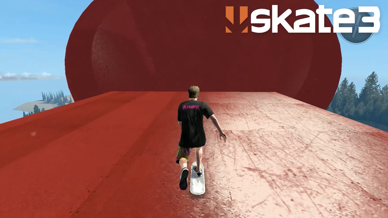 The Biggest Pipe You've Ever Seen in Skate 3