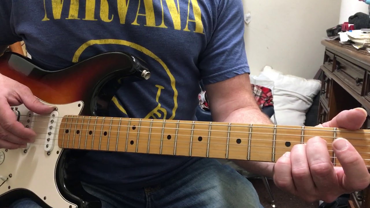 How to play &ldquo;knights of the Round Table finger style guitar