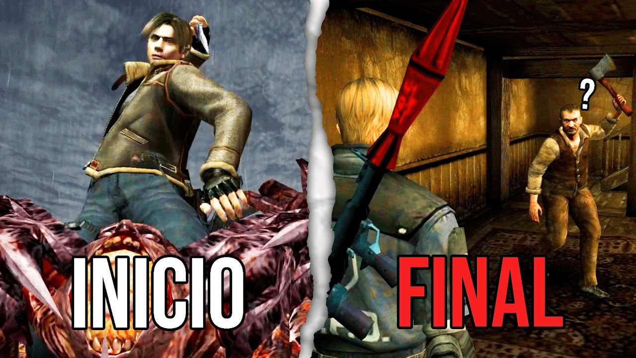 ES POSIBLE VENCER RESIDENT EVIL 4 PERO AL REVÉS?