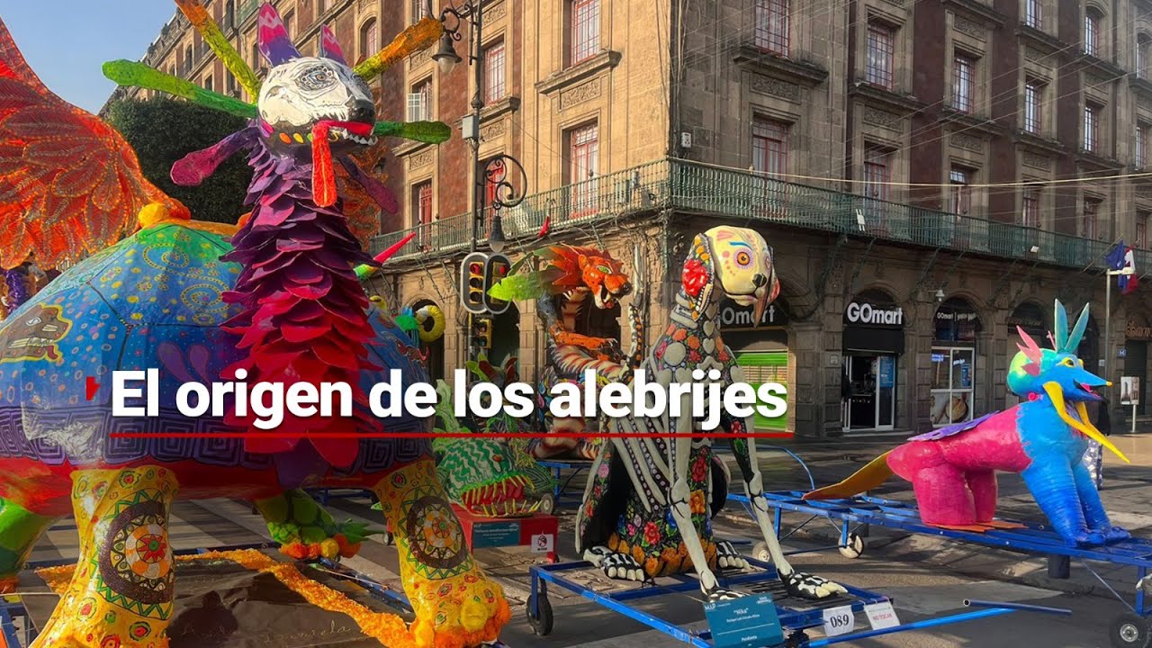 Alebrijes, una tradición muy colorida | El MISTERIOSO origen de estas figuras 😍