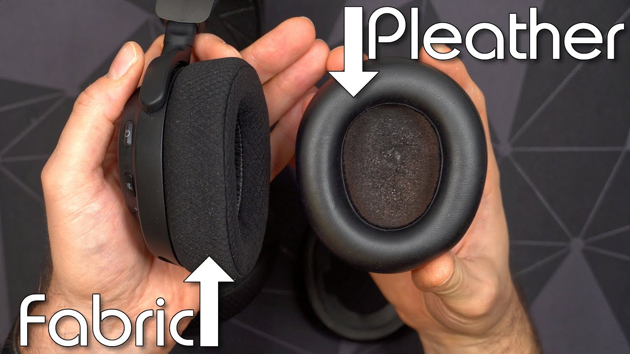 Geekria Fabric Ear Pads for SteelSeries Arctis Nova Pro Wireless