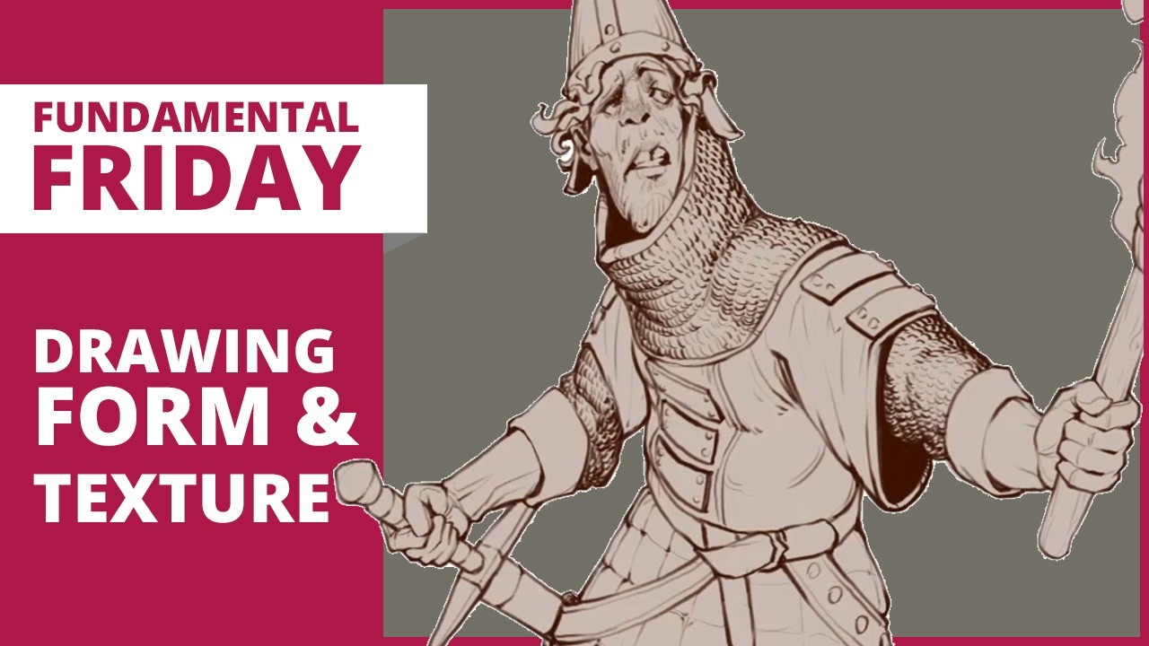 IMPROVE YOUR DRAWING with  form and texture