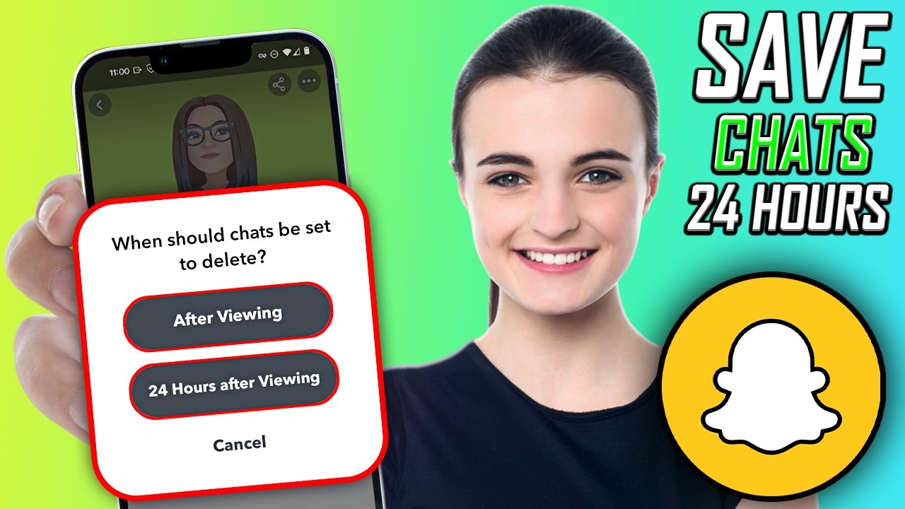 Как настроить Snapchat так, чтобы сообщения в чате сохранялись в течение 24 часов (2026)