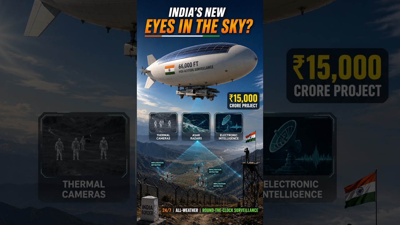 India Wants To Watch Its Border 24/7