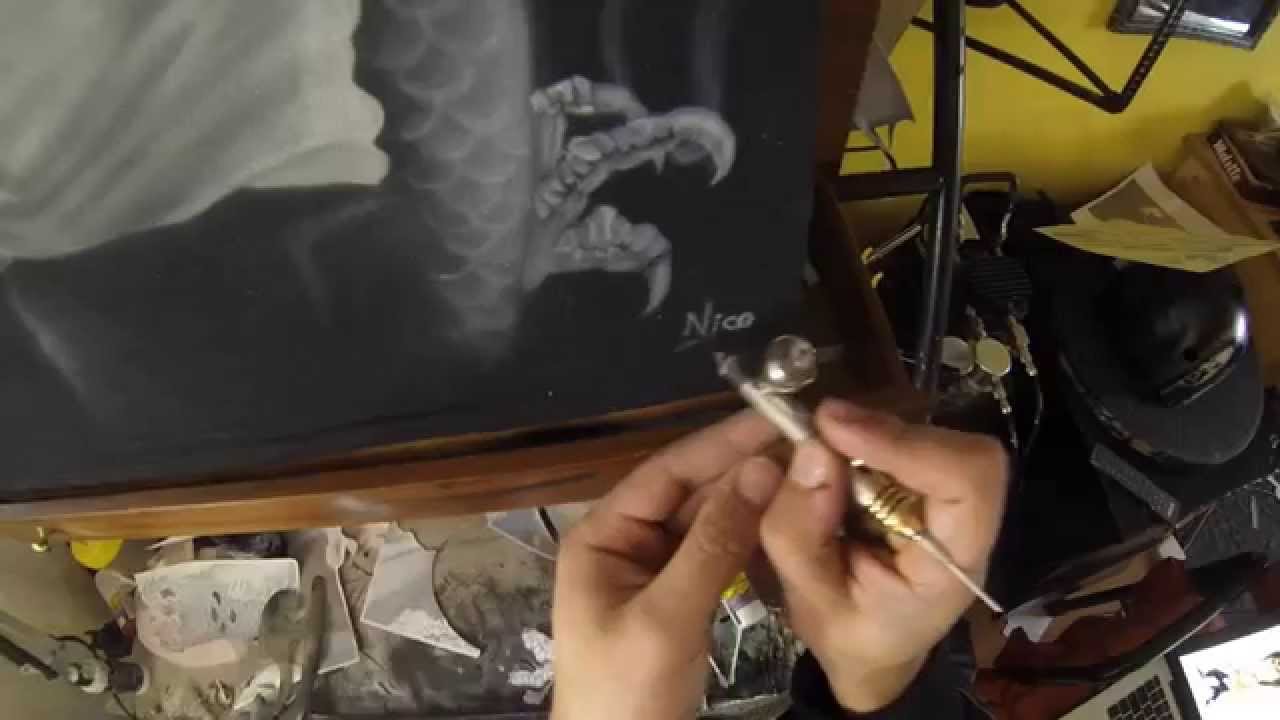 BRUCE LEE AIRBRUSH