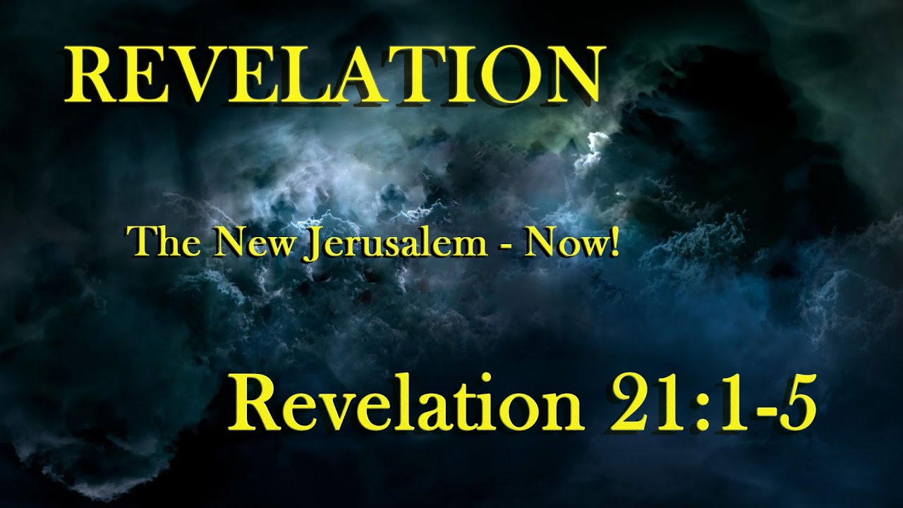 Revelation 21:1-5. God dwelling in the midst of His people.