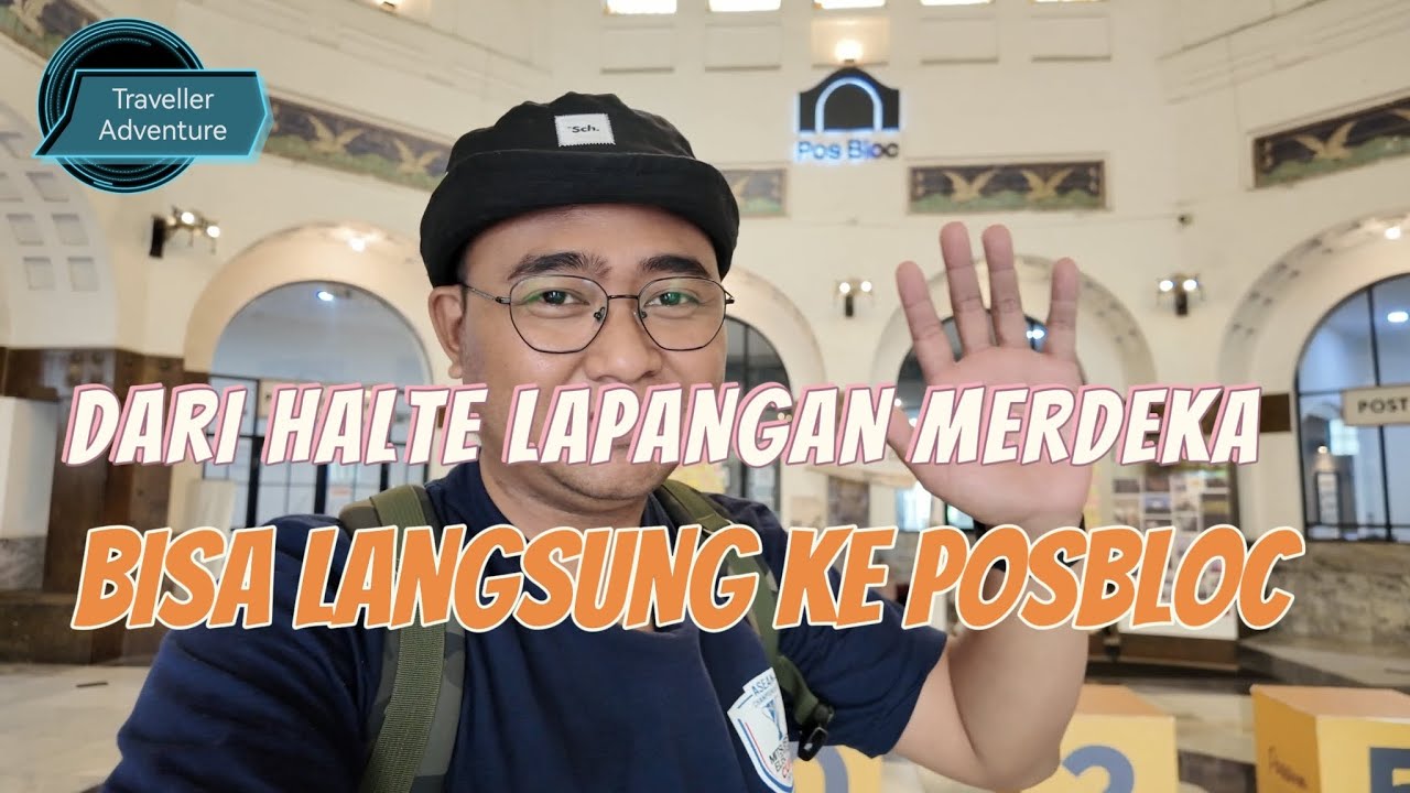 KE POSBLOC MEDAN BISA LANGSUNG DARI HALTE BRT LAPANGAN MERDEKA // POSBLOC MEDAN // HALTE BRT MEDAN