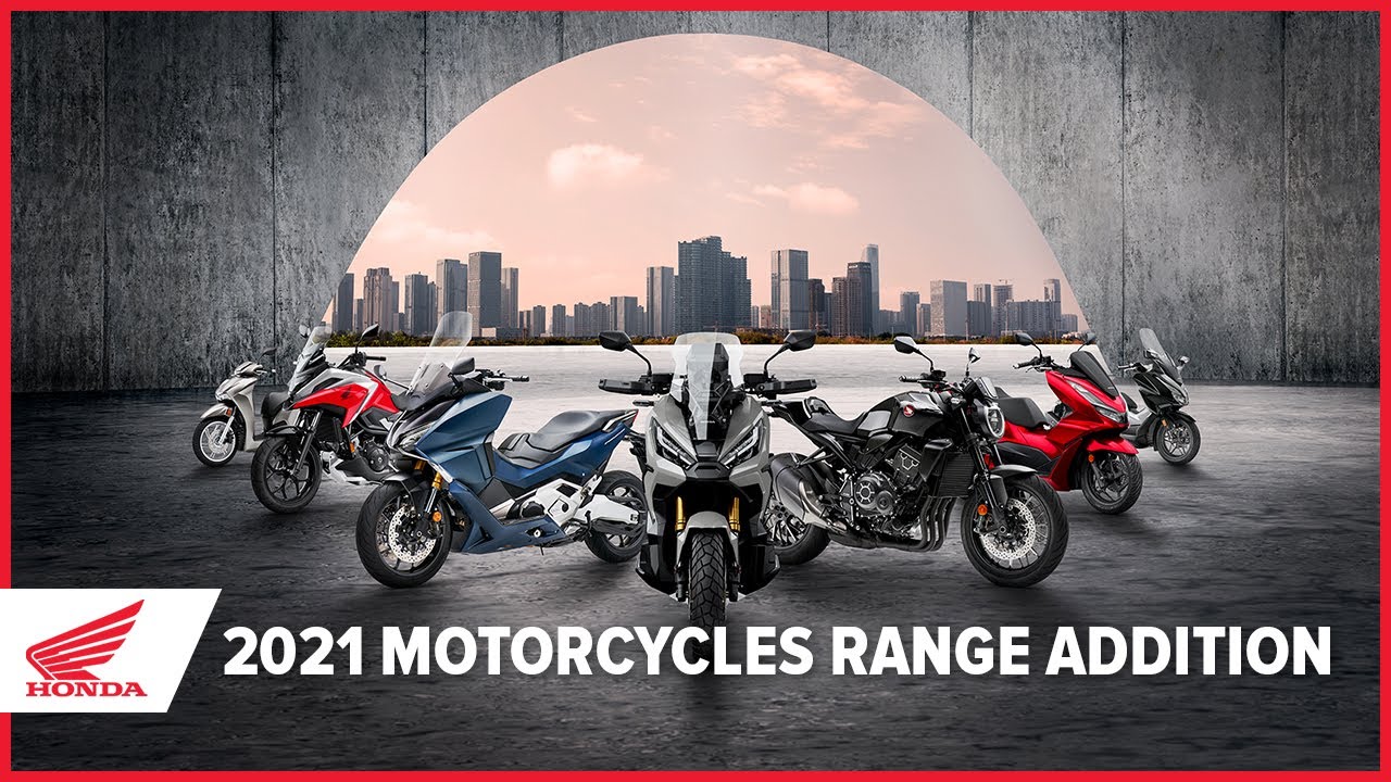 Seven Additions to Honda’s Motorcycle and Scooter Range for 2021